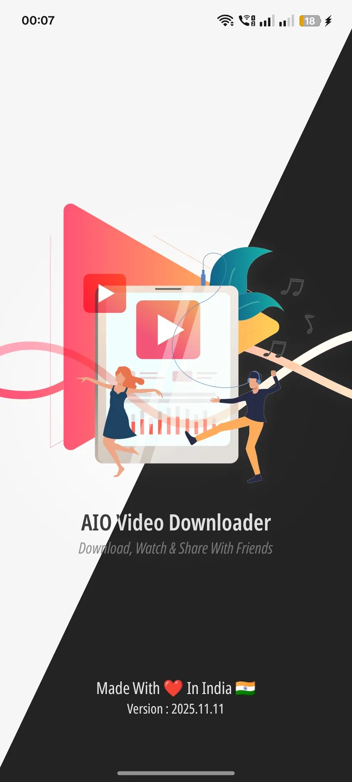 Tube AIO app on Android